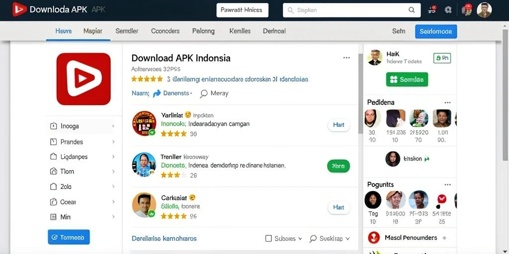 Tampilan antarmuka pengguna yang bersih dan menarik.