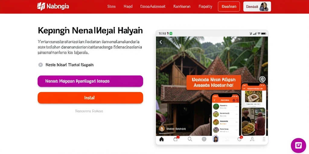 Screenshot menunjukkan karakter utama dalam petualangan action.