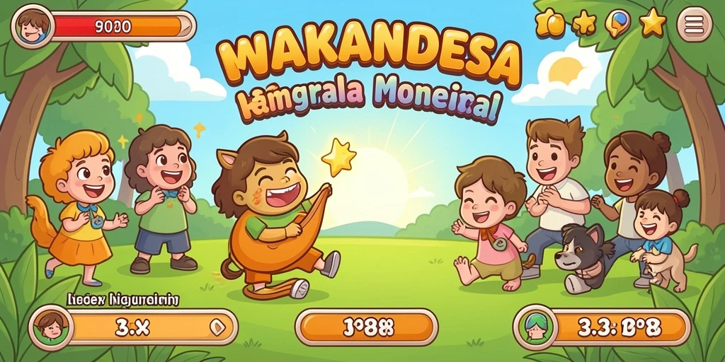 Tampilan awal CU888 yang menarik dan interaktif.