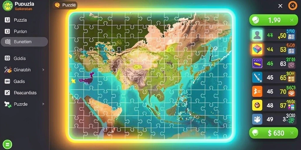 Tampilan permainan slot yang menarik dan penuh warna.