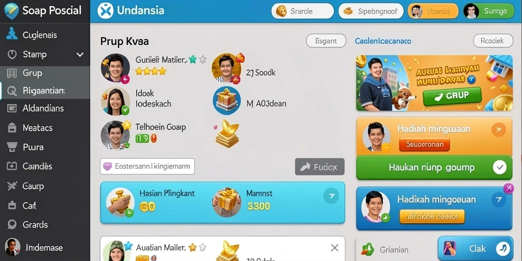 Tampilan antarmuka yang menarik dan mudah digunakan.