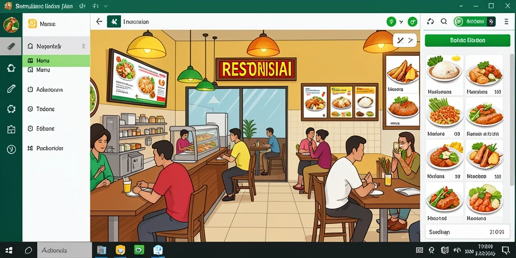 Tampilan layar utama aplikasi IBET899 yang menarik.