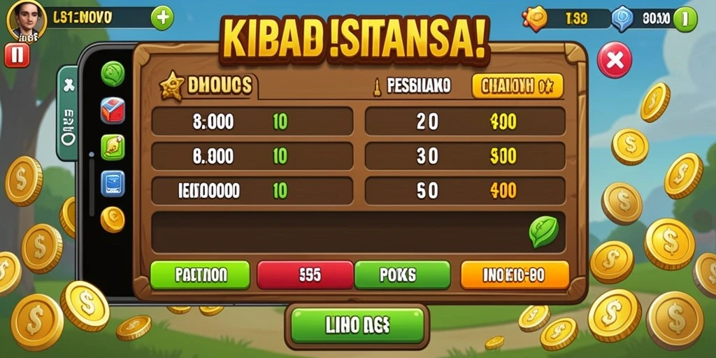 Screenshot menampilkan antarmuka permainan yang menarik.
