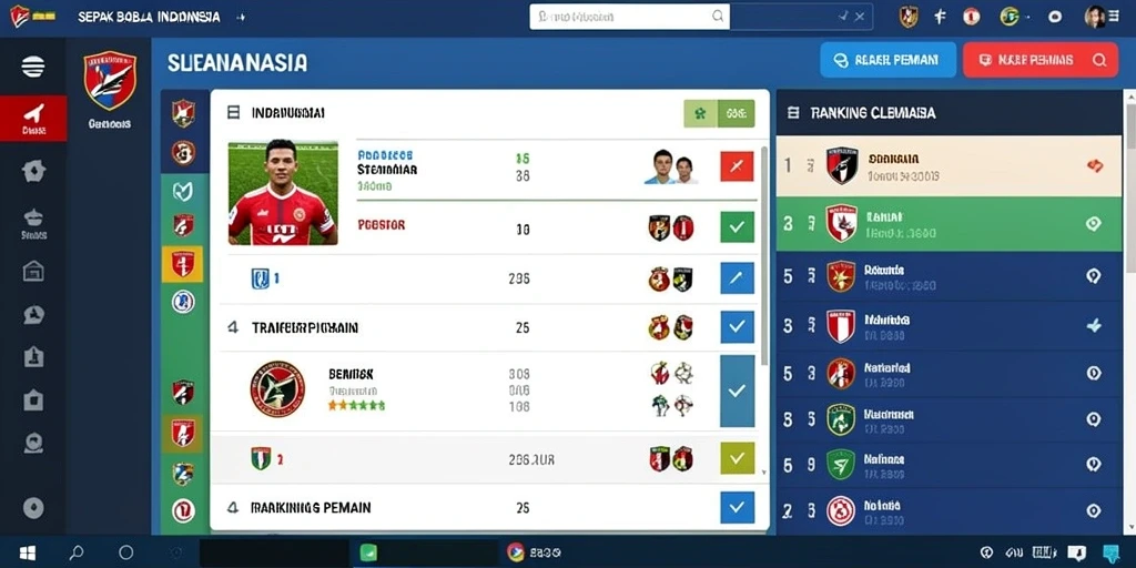 Tampilan menu utama yang menarik dan mudah dinavigasi.