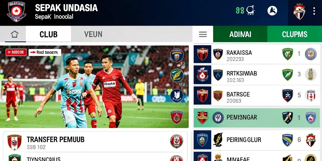 Tampilan antarmuka yang modern dan user-friendly.