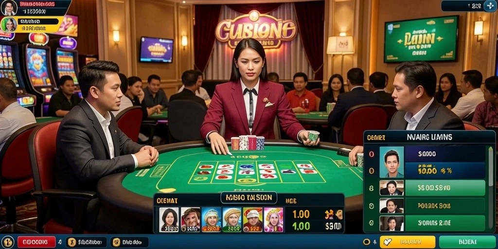 Screenshot menampilkan level pertama yang penuh warna.