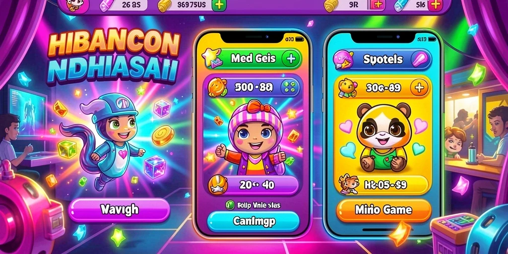 Screenshot menampilkan karakter utama dalam aksi.
