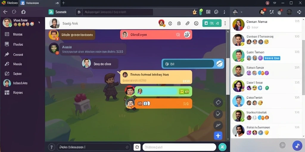 Tangkapan layar menampilkan grafik yang memukau dalam game.