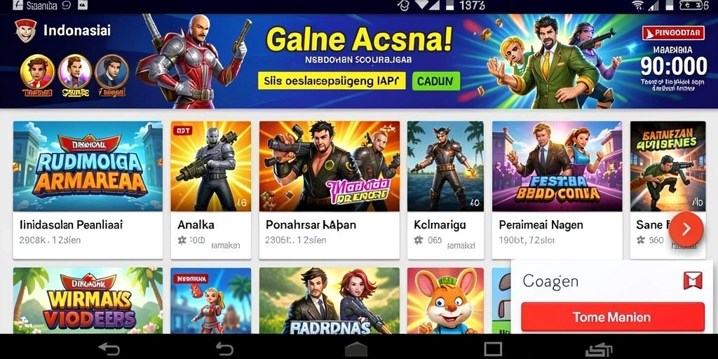 Tampilan antarmuka yang menarik dan mudah digunakan.