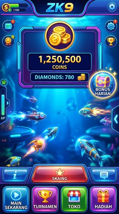 Galeri pratinjau visual zk9 build APK resmi terbaru